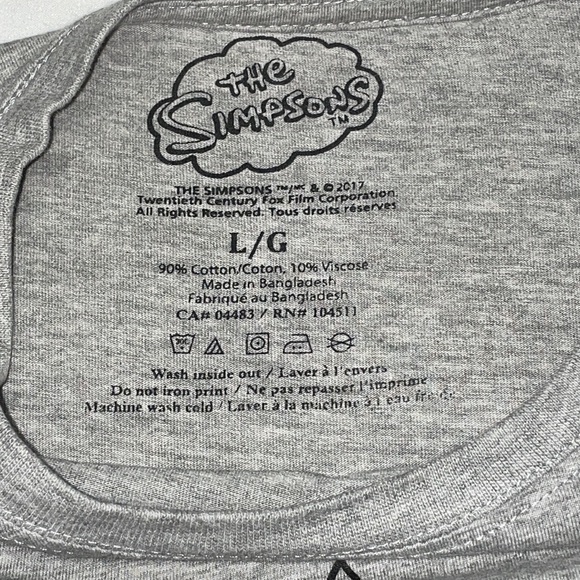 The Simpsons Homey T-Shirt - Picture 2 of 4